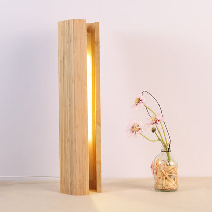 wooden five-pointed lamp