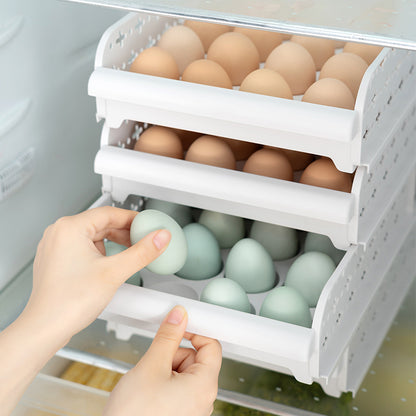 Space-saving Kitchen Refrigerator Egg Storage Box