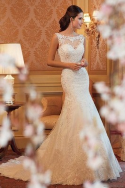 Lace Fish Tail Wedding Dress