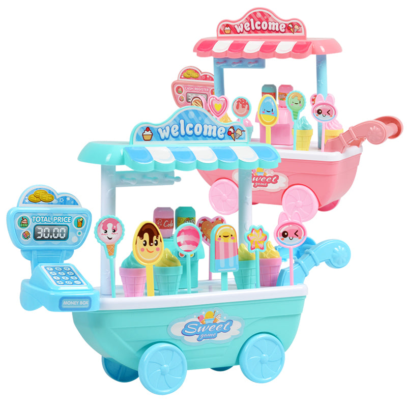Ice Cream Cart Mini Diy Candy Cart Pretend Play Toy