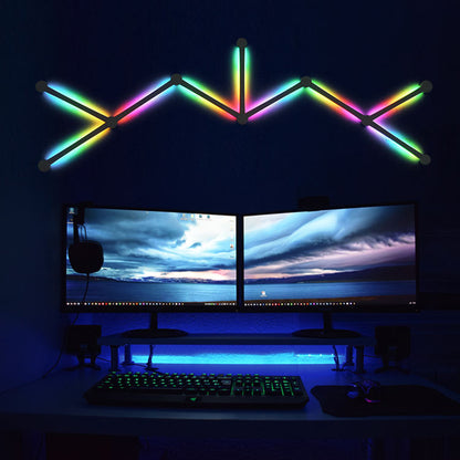 LED Light Bars RGB Wall Ambiance Music Party Decor Wifi Link