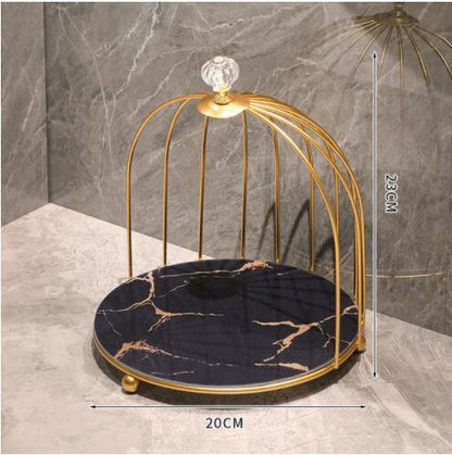 Cosmetic Stands with Shaped, Luxury Iron Cupcake Stand Holder for Party Dessert