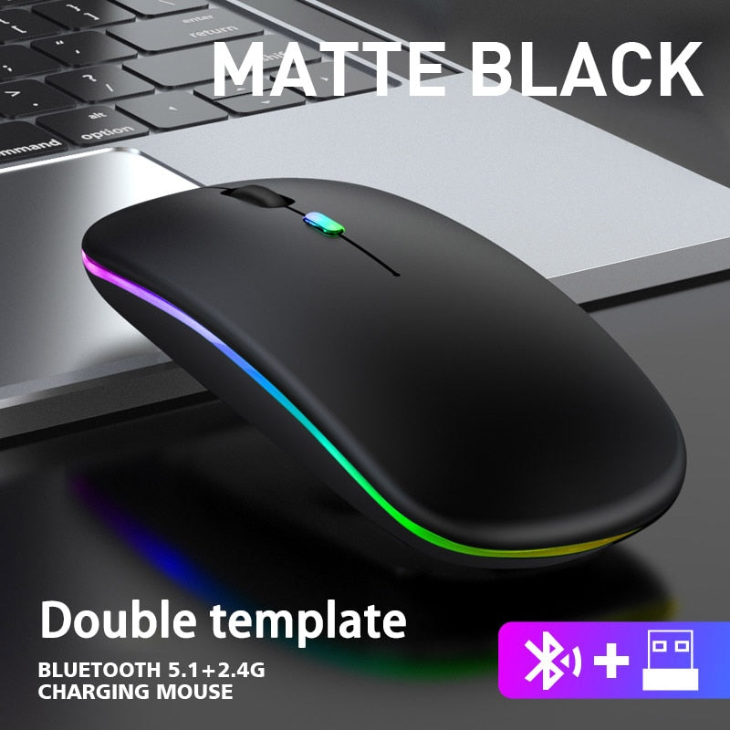 Bluetooth Wireless LED Mouse