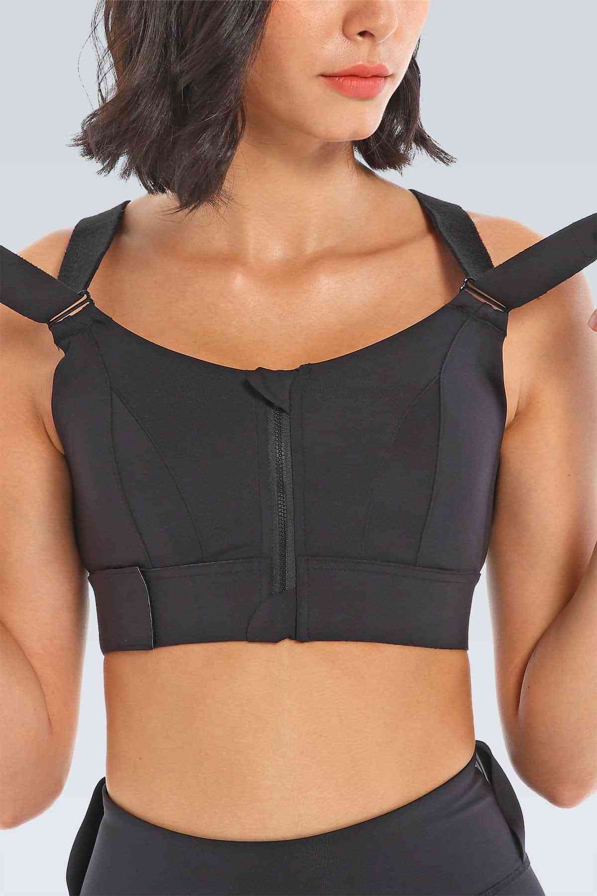 Ultimate Sports Bra Front Close Adjustable High Impact2