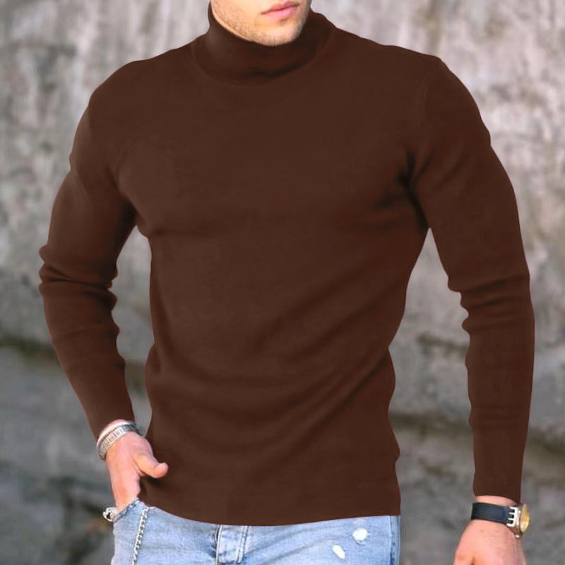 Spring Autumn And Winter Base Knitted Shirt Male - Trotters Independent Traders