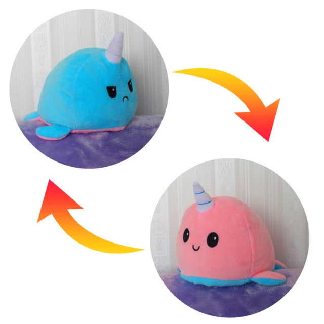 Flip-a-Friend" Squishmallow Double Sided Plush Toy 