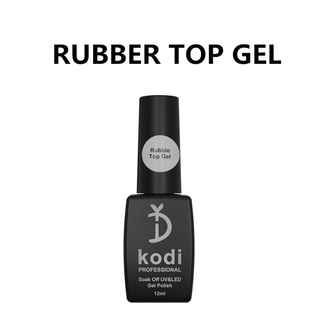 a bottle of kodi rubber top gel
