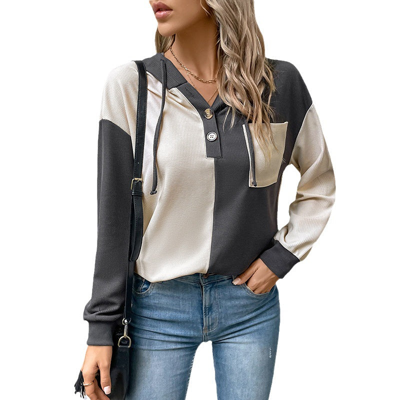 Women's Clothing New Hooded Spring And Autumn Pullover Sweater - Trotters Independent Traders