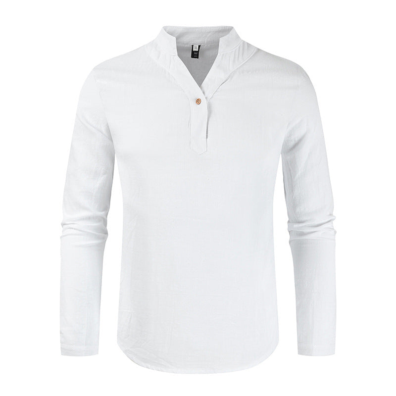 Casual European And American Loose Long-sleeved Shirt - Trotters Independent Traders