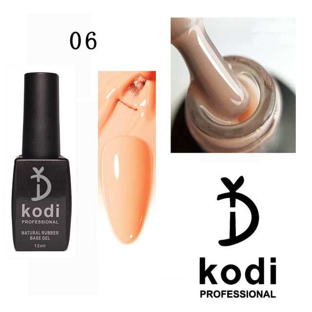 a bottle of kodi nail polish next to a picture of a bottle of ko