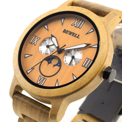 Fashion Sports Quartz Wooden Watch