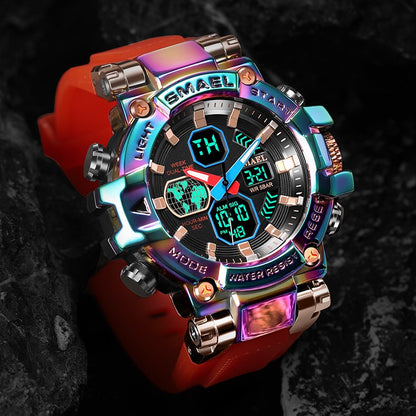Colorful Alloy Watch Men's Outdoor