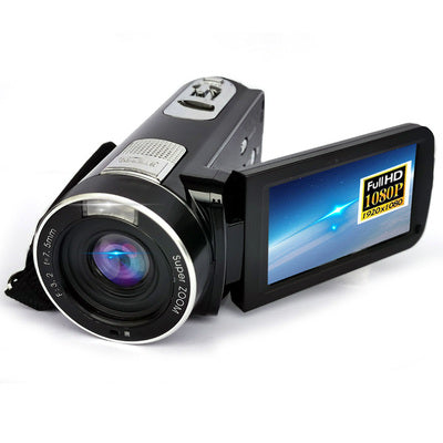 New Digital Camera With 3.0 Inch Rotating Screen HD 1080P V