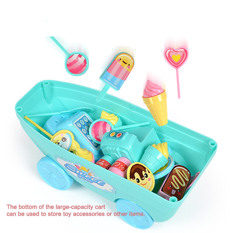 Ice Cream Cart Mini Diy Candy Cart Pretend Play Toy