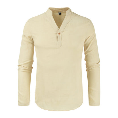Casual European And American Loose Long-sleeved Shirt - Trotters Independent Traders