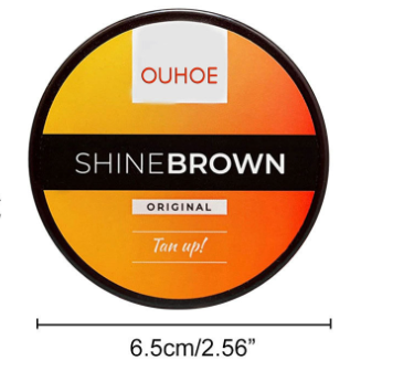 Tan Sunkissed Shine Brown Tanning Cream Premium Formula 
