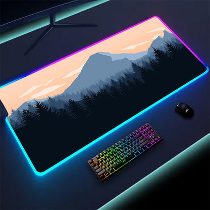 Gaming Mouse Pad Extra Large Soft Anti-Slip Rubber Base 