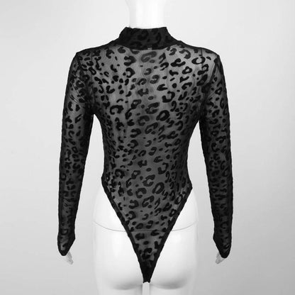Sexy Long Sleeve Bottoming Bodysuit4