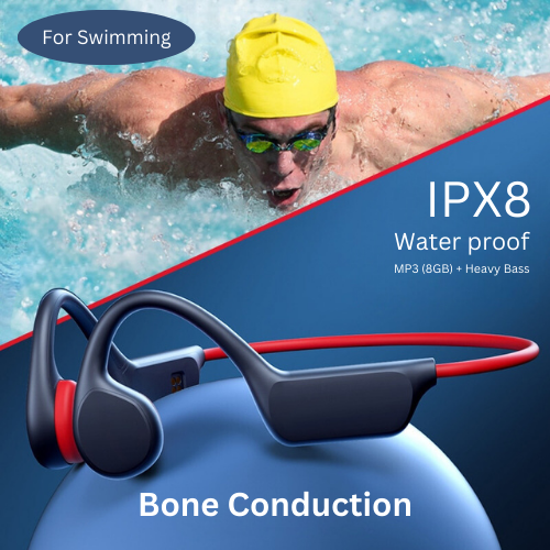 EchoEffex Pro Waterproof Bone Conduction Headphones 