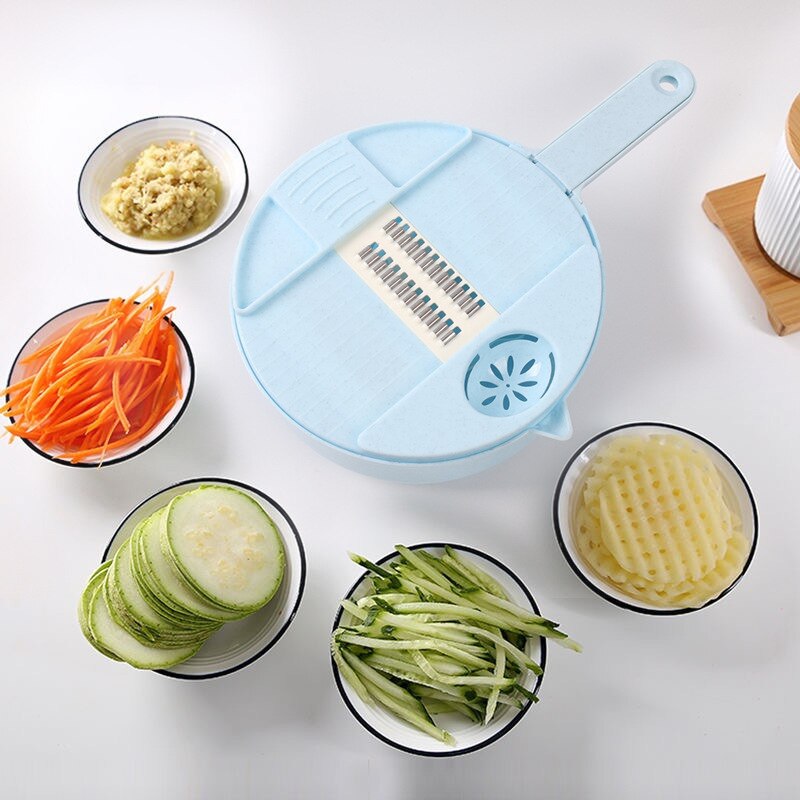 Vegetable Chopper 12 in 1 Multi-Function Vegetable Dicer and Chopper, Professional Food Chopper Vegetable Grater Slicer Cutter Tool for Slicing Fruit, Vegetables, Carrot, Potato and Tomato
