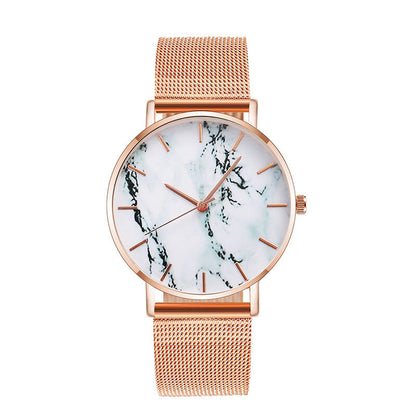 Rose Gold Band Watch