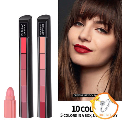 Matte Velvet Non-stick Cup Lipstick Waterproof Cosmetics 