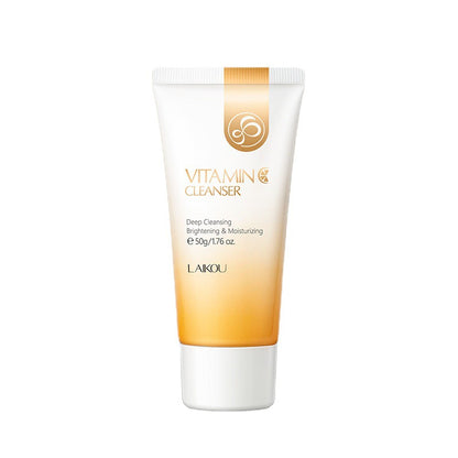 Vitamin C Facial Whitening Moisturizing Deep Cleansing Foam