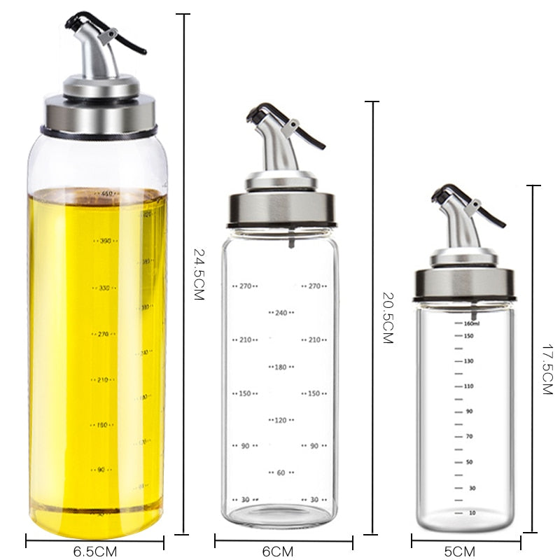 Cooking Oil Dispenser Oil Spray Cooking Seasoning Bottle Oil Bottle Dispenser Sauce Storage Bottles Vinegar Creative Kitchen Tool