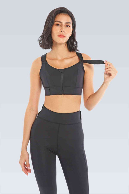 Ultimate Sports Bra Front Close Adjustable High Impact4