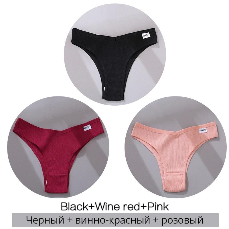 Brazilian Panties Women Sexy V Waist G-String Underwear - Trotters Independent Traders